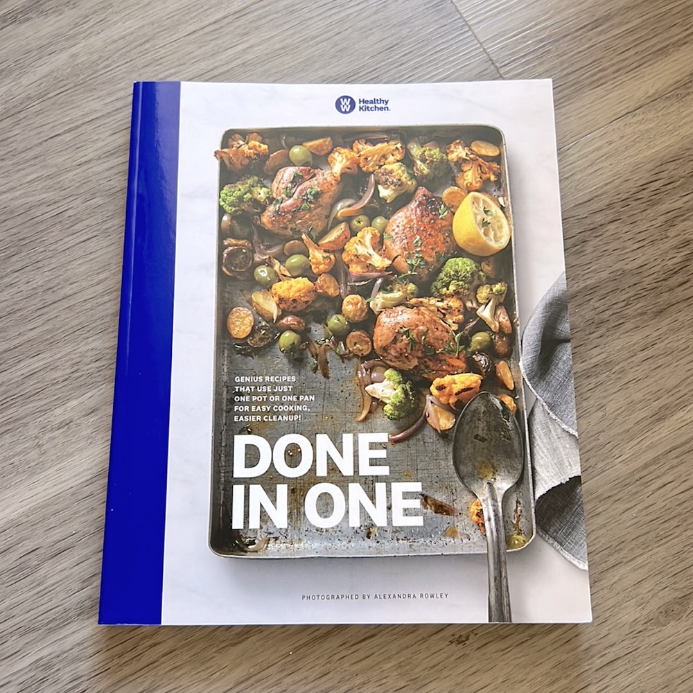 Weight Watchers Done In One Cookbook. Like new.